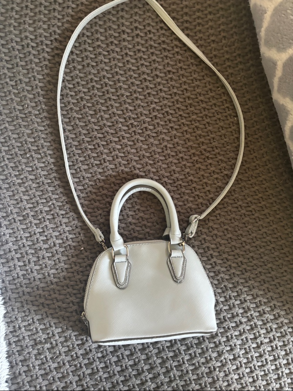 Steve Madden Light Blue Mini Dome Satchel - Picture 3 of 3